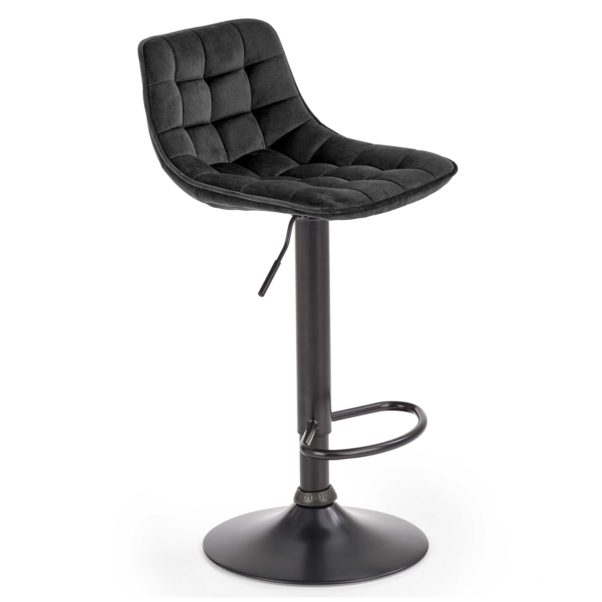 HALMAR H-95 barová stolička čierna