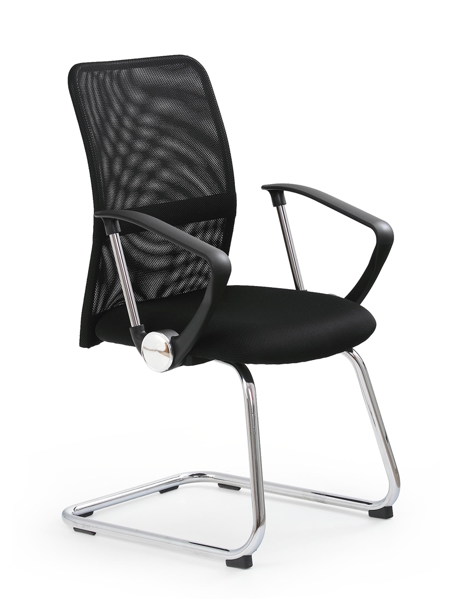 HALMAR Vire Skid kancelárska stolička s podrúčkami čierna