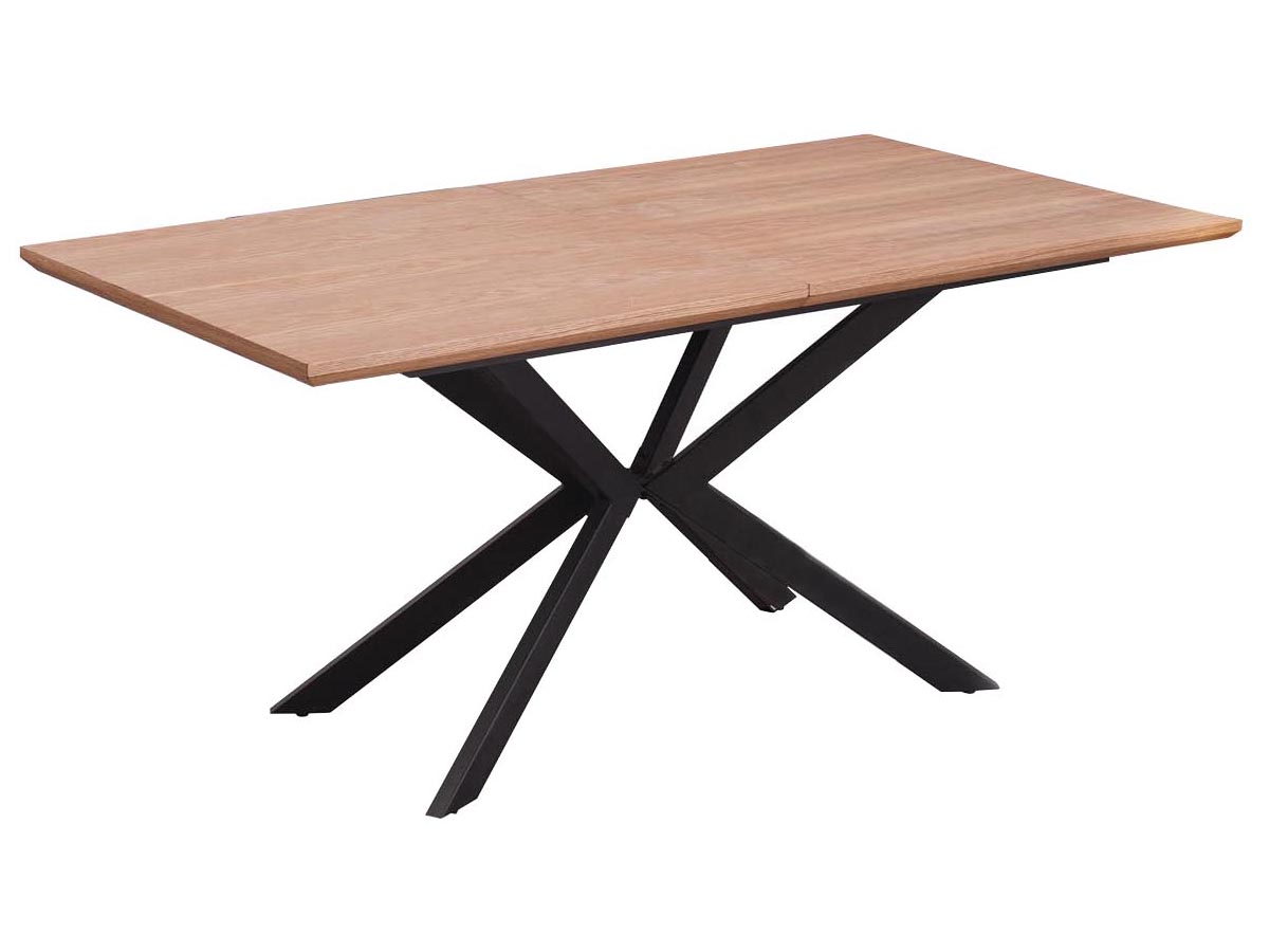 HALMAR Legarto rozkladací jedálenský stôl dub prírodný / čierna
