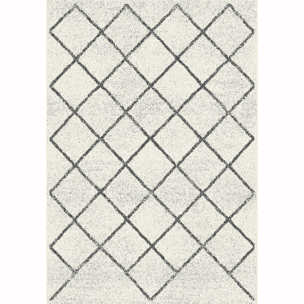 KONDELA Mates Typ 2 koberec 133x190 cm béžová / vzor