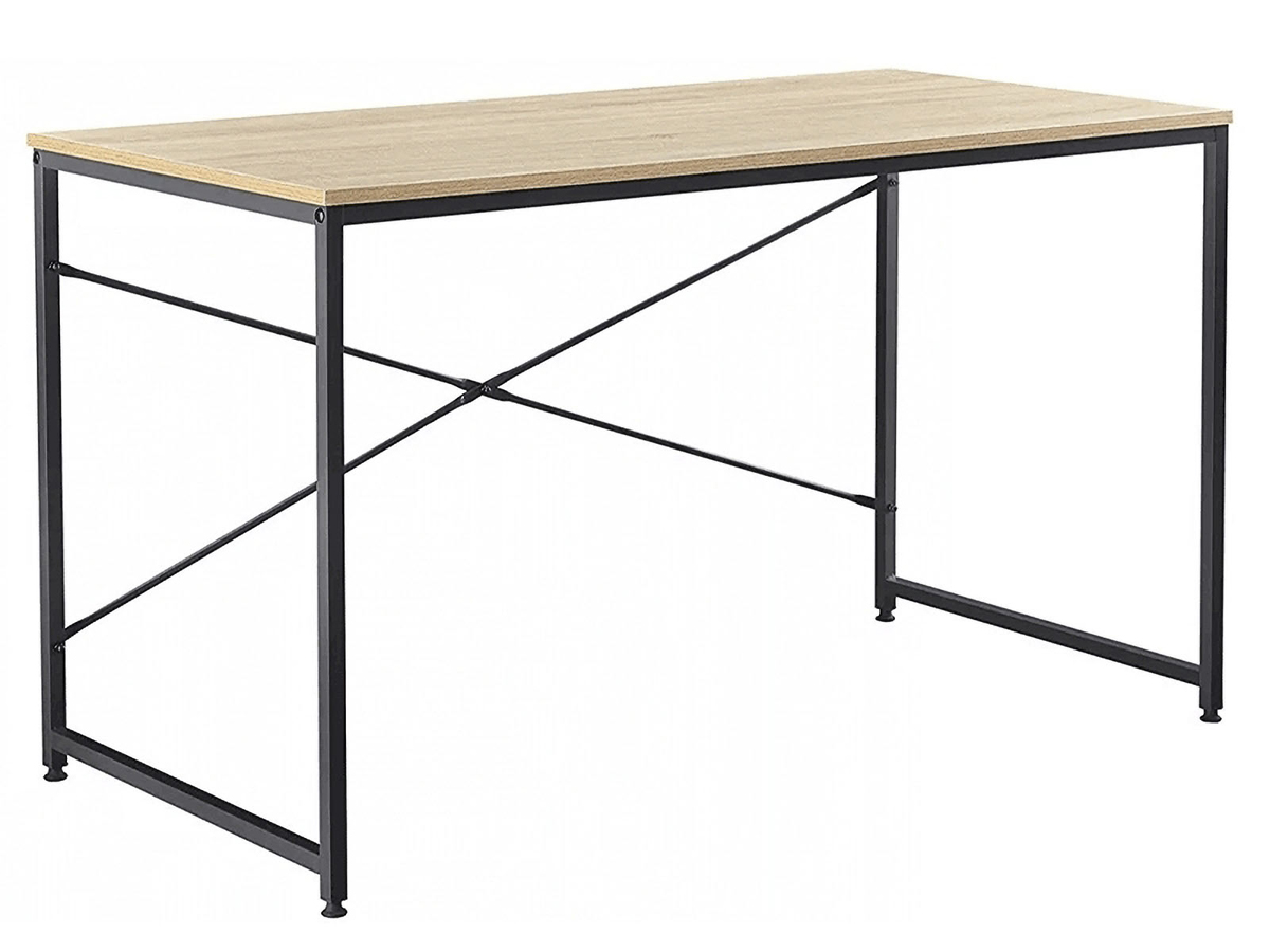 KONDELA Mellora 90 písací stôl dub / čierna
