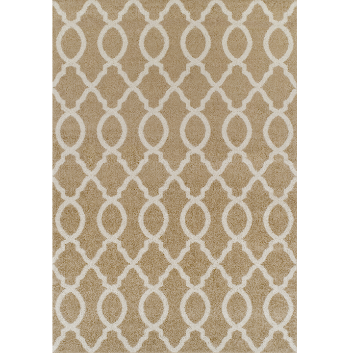 KONDELA Nala koberec 100x150 cm béžová / slonovinová