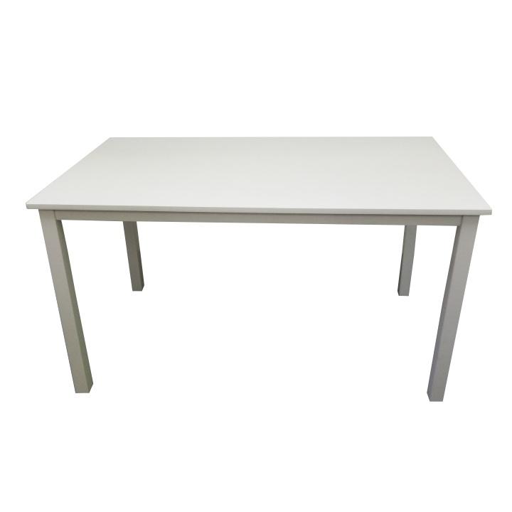 KONDELA Astro jedálenský stôl 135 cm biela