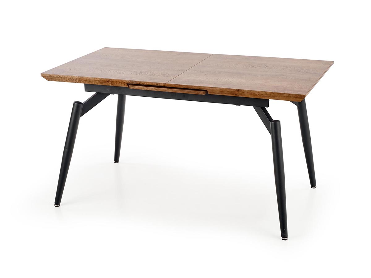 HALMAR Cambell rozkladací jedálenský stôl prírodná / čierna