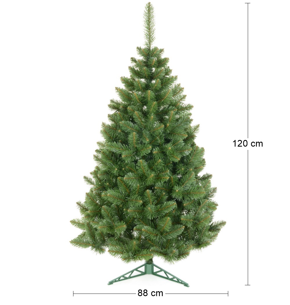 NABBI Christee 12 vianočný stromček 120 cm zelená