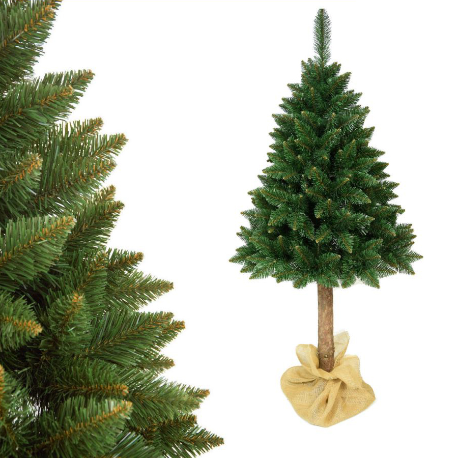 NABBI Christee 6 vianočný stromček na pni 180 cm zelená