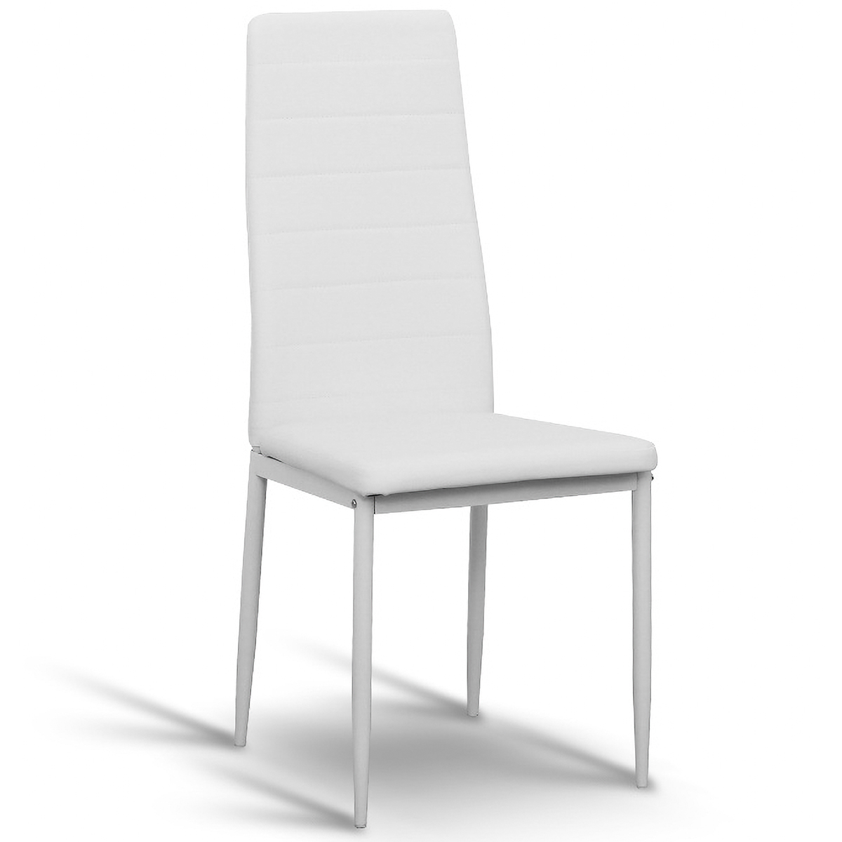 KONDELA Coleta Nova jedálenská stolička biela / biela