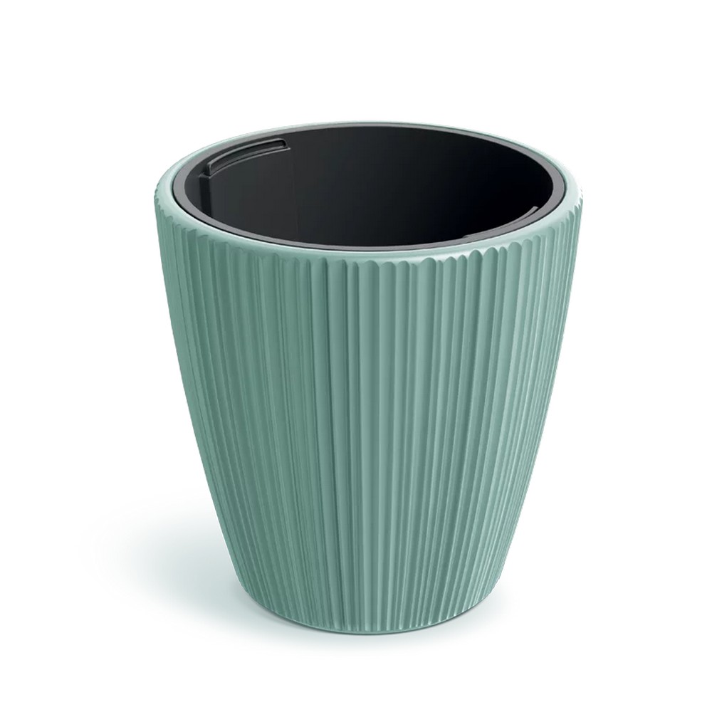 DBOR200-623U plastový kvetináč 29,9 cm šalviová