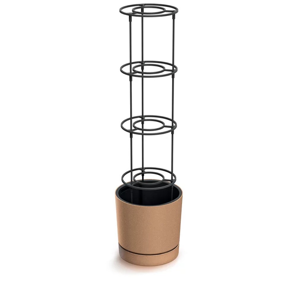 Depo300-4665W plastový kvetináč na pestovanie paradajok 29,2 cm prírodná
