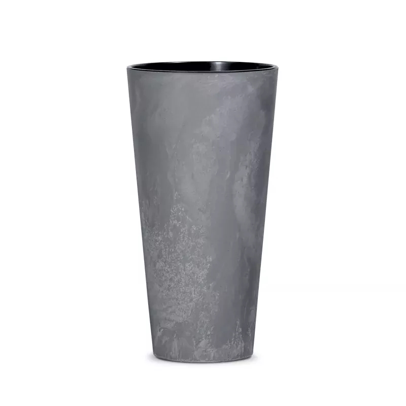 NABBI DTUS150E plastový kvetináč 15 cm tmavosivá