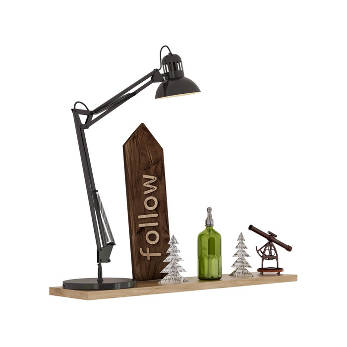 KONDELA Fedor polica dub artisan