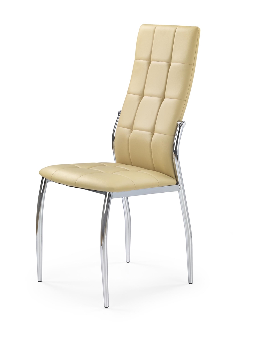 HALMAR K209 jedálenská stolička béžová / chróm