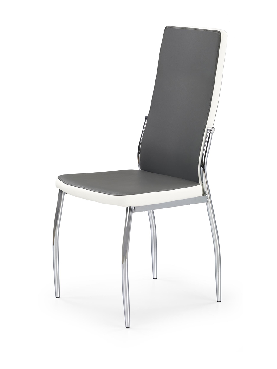 HALMAR K210 jedálenská stolička sivá / biela