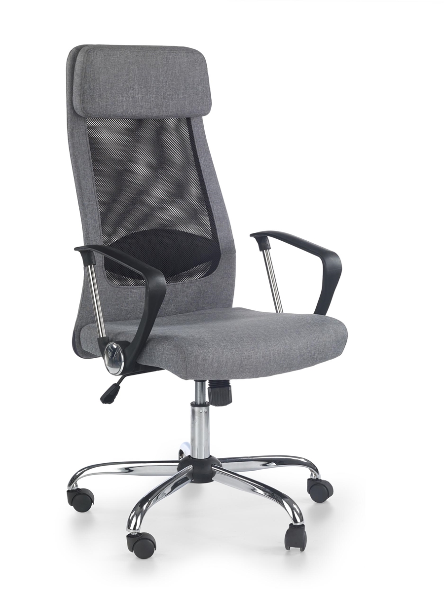 HALMAR Zoom kancelárska stolička s podrúčkami čierna / sivá
