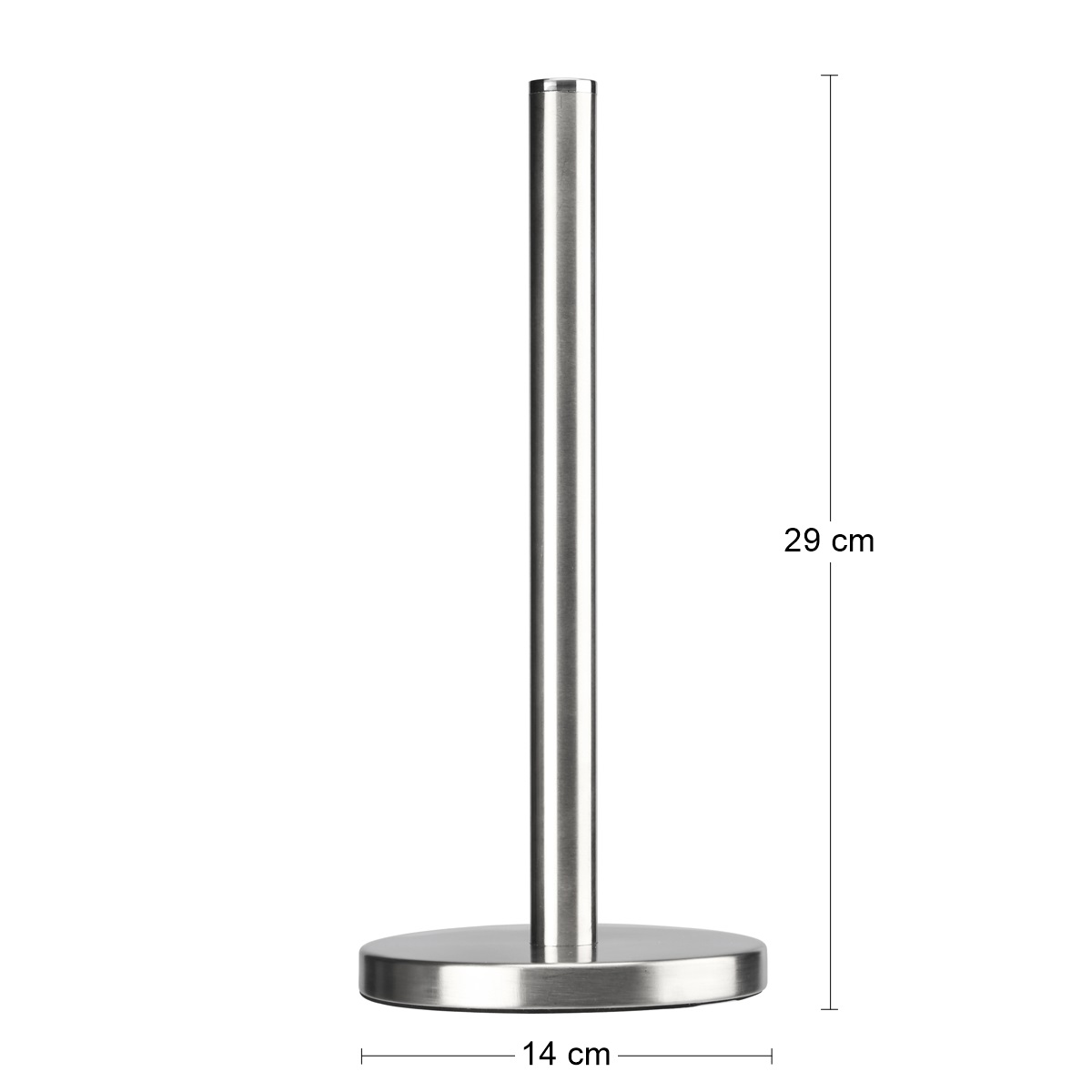 NABBI Inox kovový stojan na kuchynské utierky nerezová