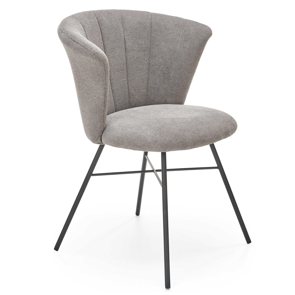 HALMAR K459 jedálenská stolička sivá / čierna