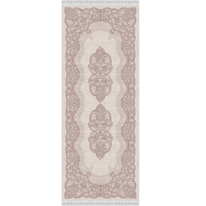 KONDELA Larimer koberec 80x200 cm krémová