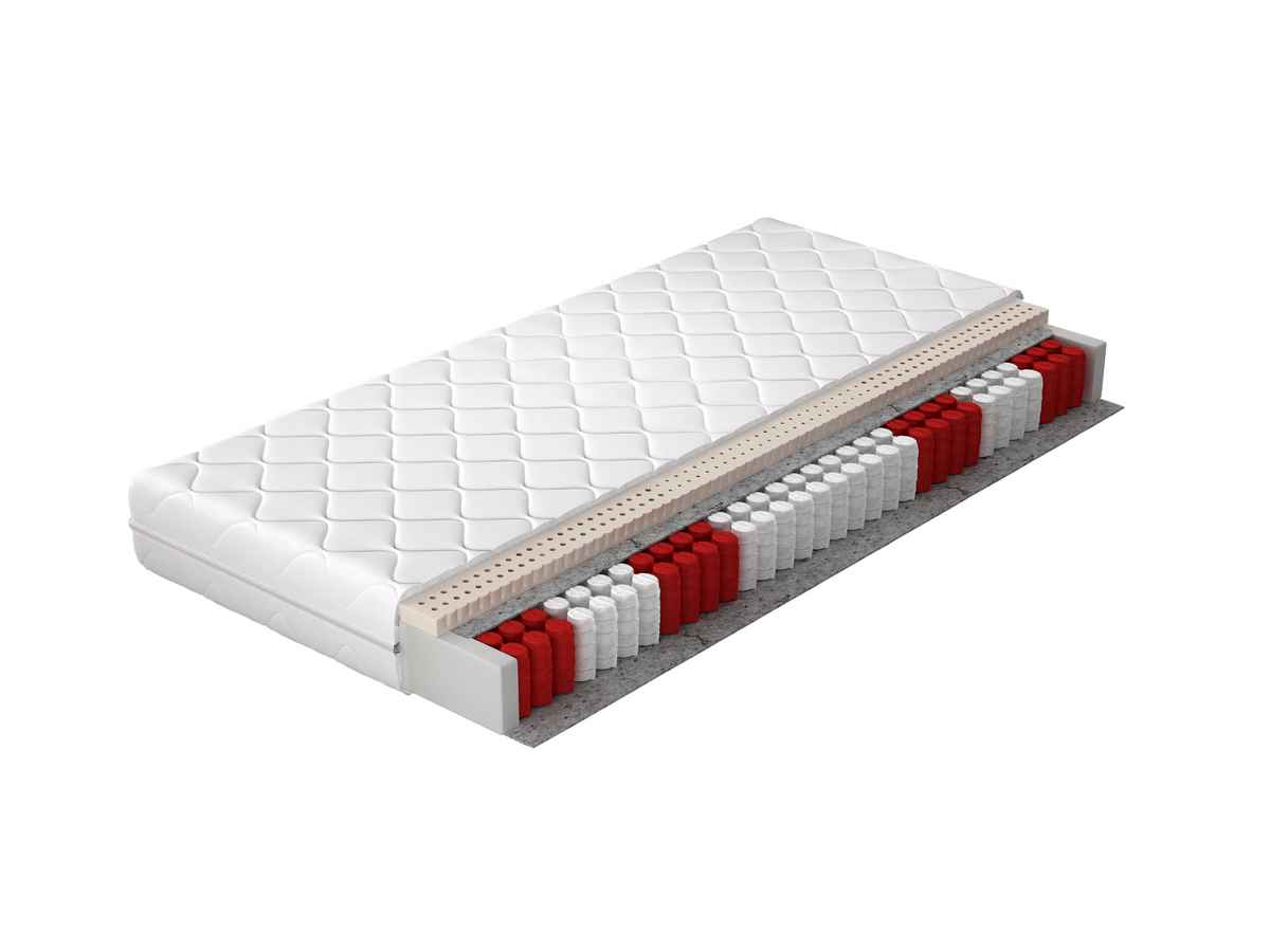 NABBI Magno 160 taštičkový matrac pružiny / plsť / latex / látka