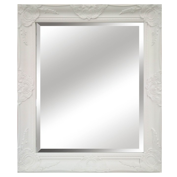 KONDELA Malkia Typ 13 zrkadlo biela