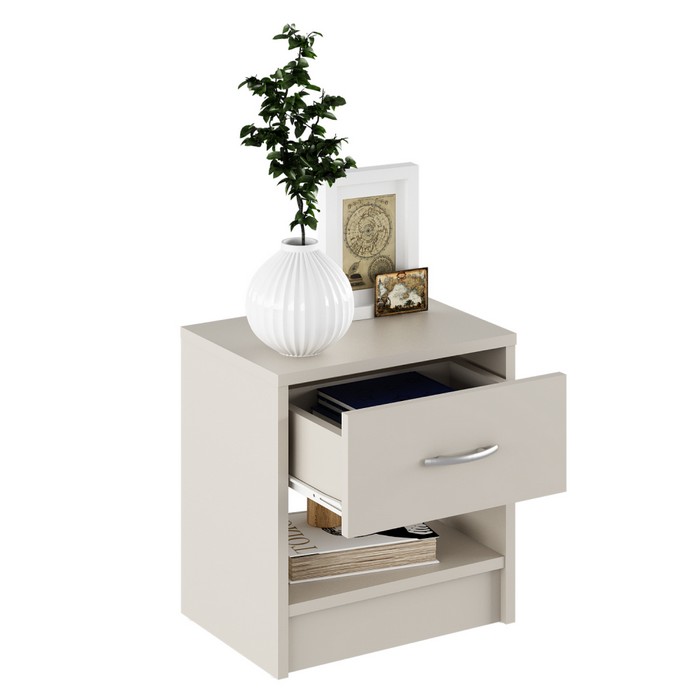 KONDELA Nea 2 New nočný stolík kašmír