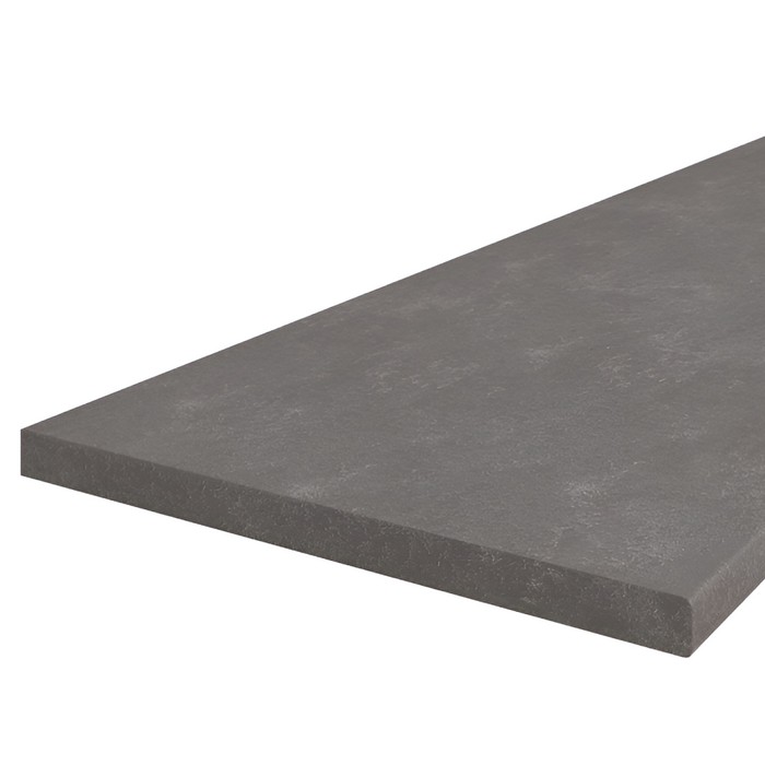 KONDELA PD pracovná doska, hrúbka 2,8 cm metalic brown sivá