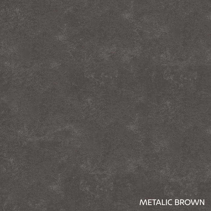 KONDELA PD pracovná doska, hrúbka 2,8 cm metalic brown sivá
