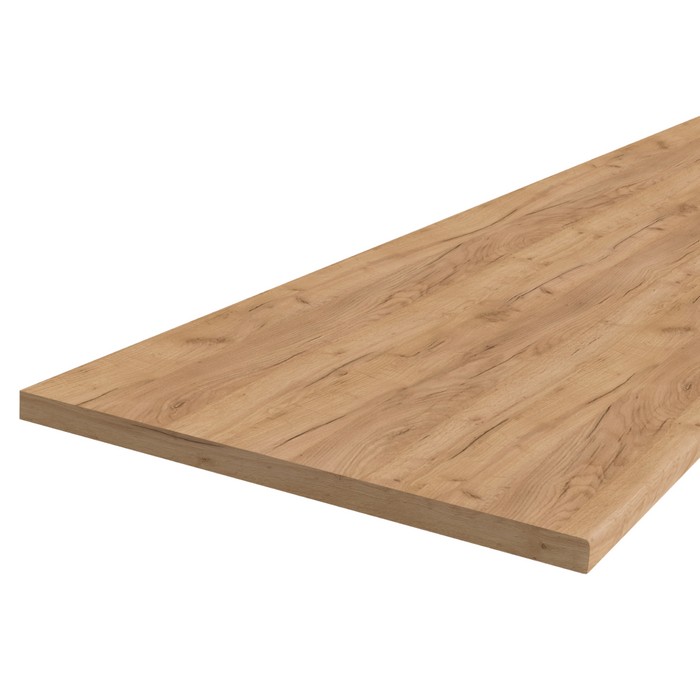 KONDELA PD pracovná doska, hrúbka 3,8 cm dub craft zlatý