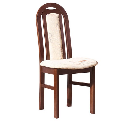 PYKA Owal 1 jedálenská stolička bawaria / krémový vzor