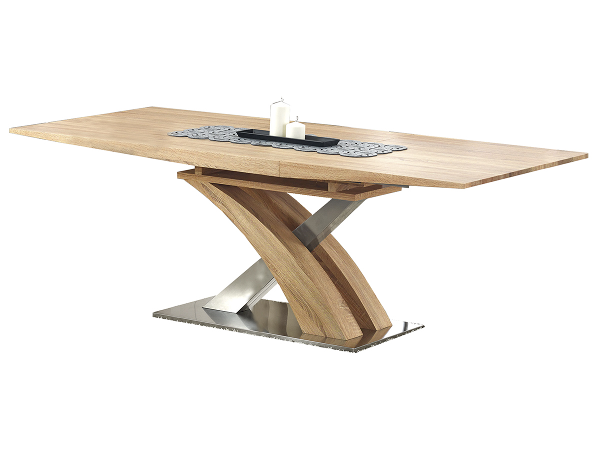 HALMAR Sandor rozkladací jedálenský stôl dub zlatý