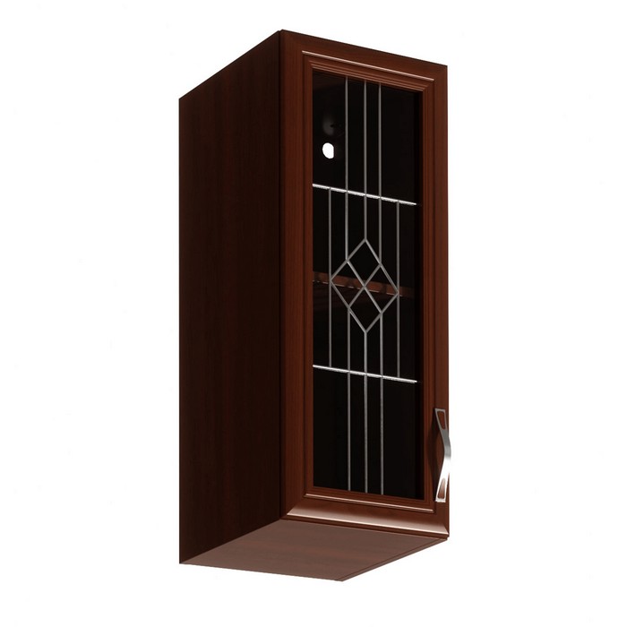 KONDELA Sicilia G30S L horná kuchynská skrinka orech Milano