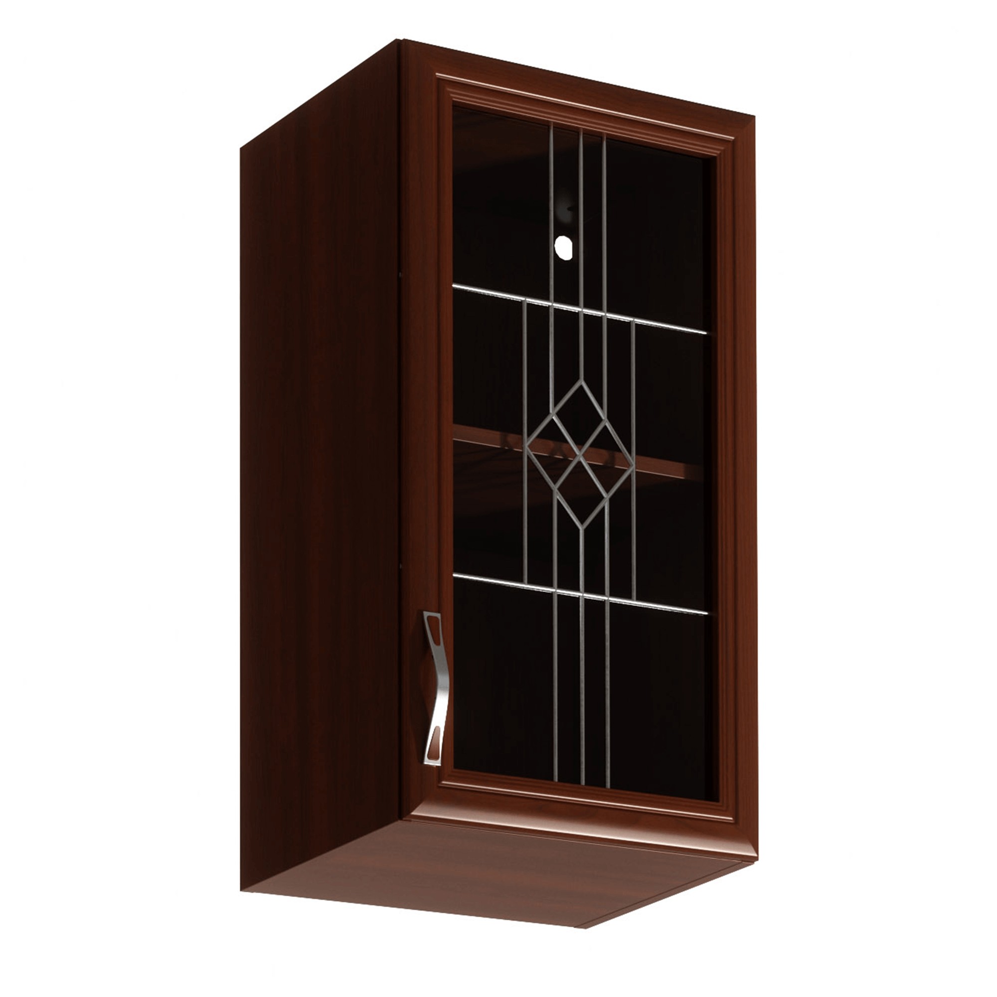 KONDELA Sicilia G40S P horná kuchynská skrinka orech Milano