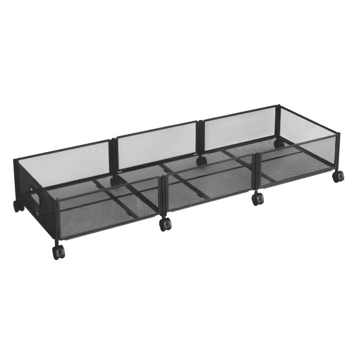 KONDELA Tomko Typ 2 úložný priestor pod posteľ čierna