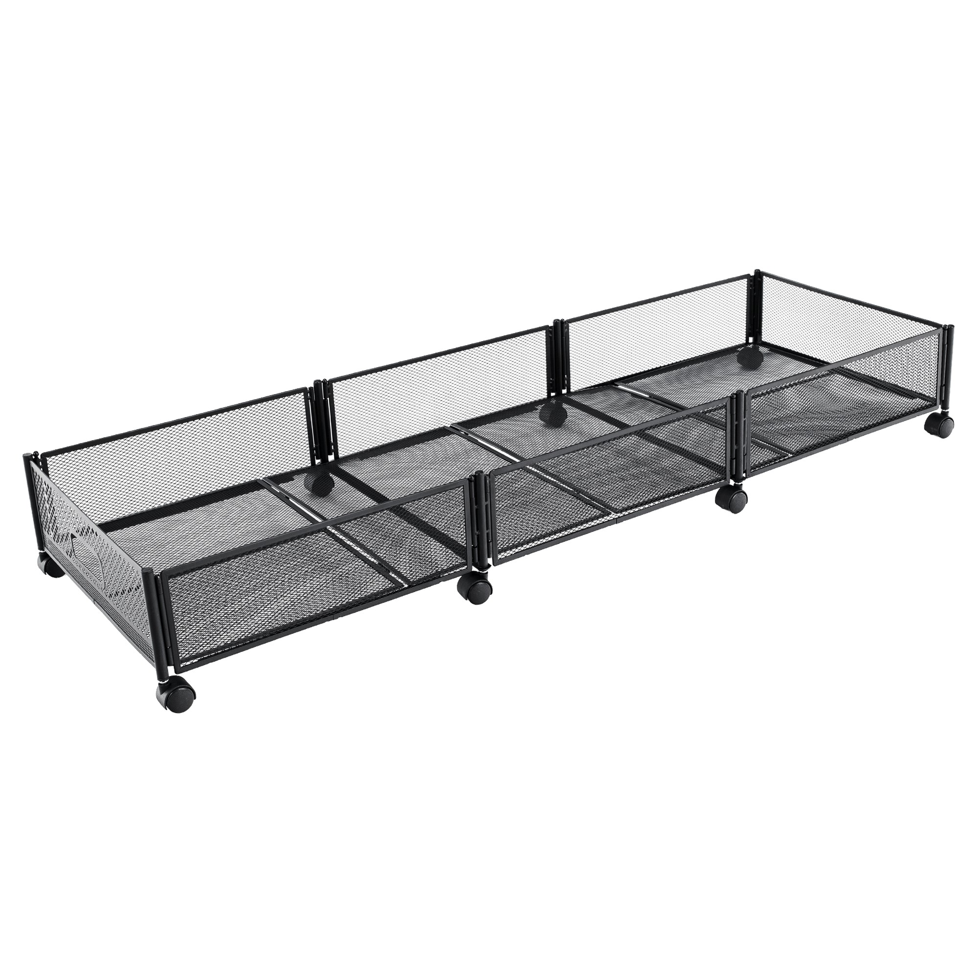 KONDELA Tomko Typ 2 úložný priestor pod posteľ čierna