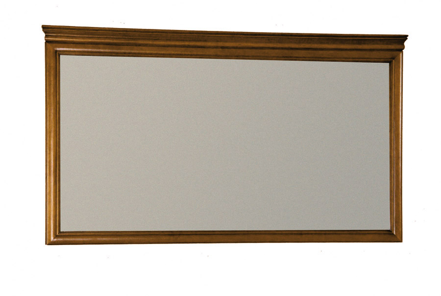 TARANKO Zefir Z-L1 rustikálne zrkadlo na stenu toffi