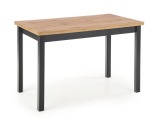 Jedálenský stôl Cobalt - dub wotan / čierna