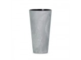 Plastový kvetináč DTUS150E 15 cm - sivý betón