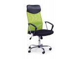 Kancelárska stolička s podrúčkami Vire - zelená / čierna