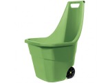 Plastový záhradný vozík IWO55Z 55 l - olivová