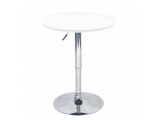 Okrúhly barový stôl Brany New - biela