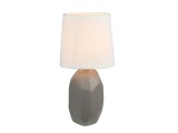 Stolná lampa Qenny Typ 3 - hnedá Taupe / biela