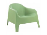 Záhradné stohovateľné kreslo Sokra New - zelená