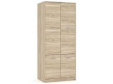 Štvordverová šatníková skriňa Tavir W-4D - dub sonoma