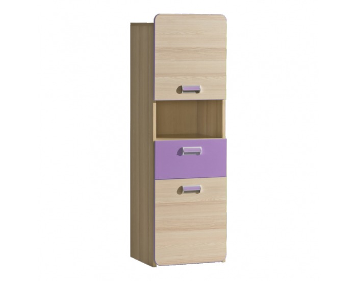Skrinka Ego L4 - jaseň / fialová