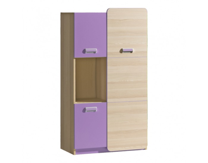 Skrinka Ego L5 - jaseň / fialová