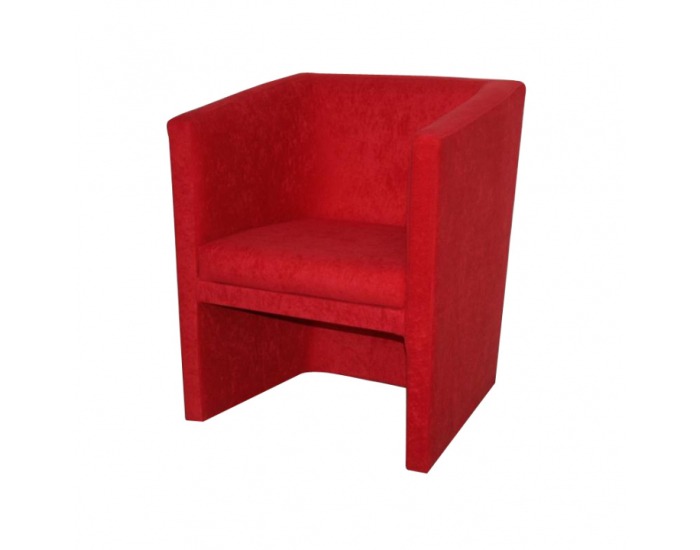 Konferenčné kreslo Mango - červená látka