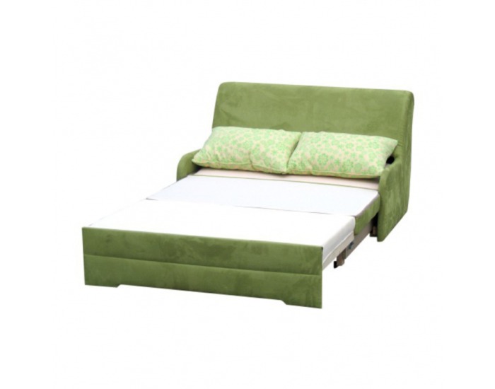 Rozkladacia pohovka s úložným priestorom Markus - zelená