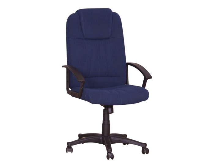 Kancelárske kreslo s podrúčkami TC3-7741 - modrá