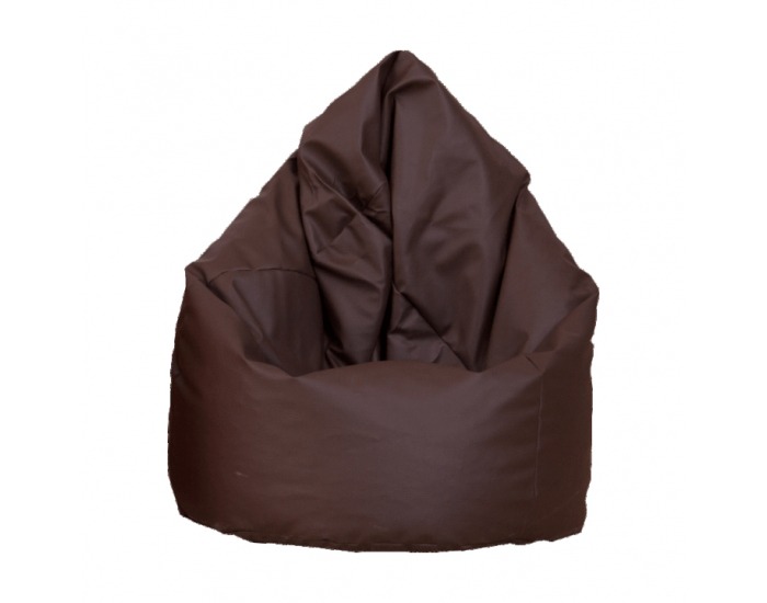 Sedací vak Bag-Vak - čokoládová ekokoža