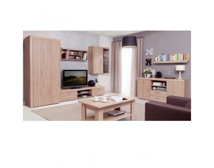 Šatníková skriňa Davis 1 2D - dub sonoma