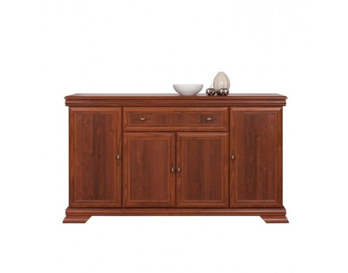 Rustikálna štvordverová komoda Boltis 12 - orech ecco